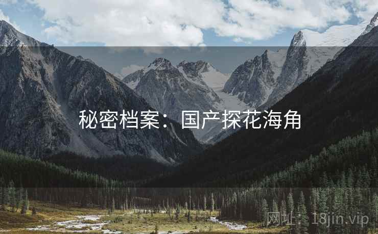 秘密档案:国产探花海角