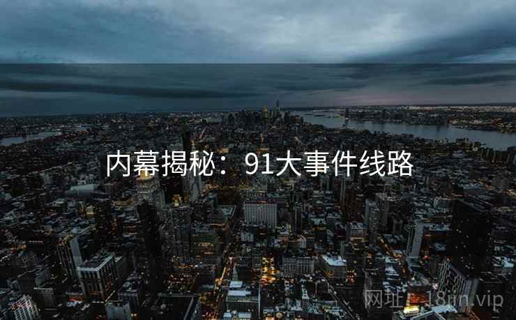 内幕揭秘:91大事件线路