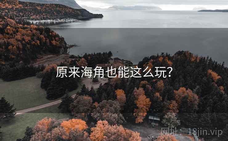 原来海角也能这么玩?