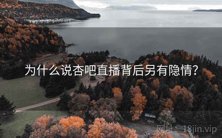 为什么说杏吧直播背后另有隐情?  第2张 为什么说杏吧直播背后另有隐情?  第2张